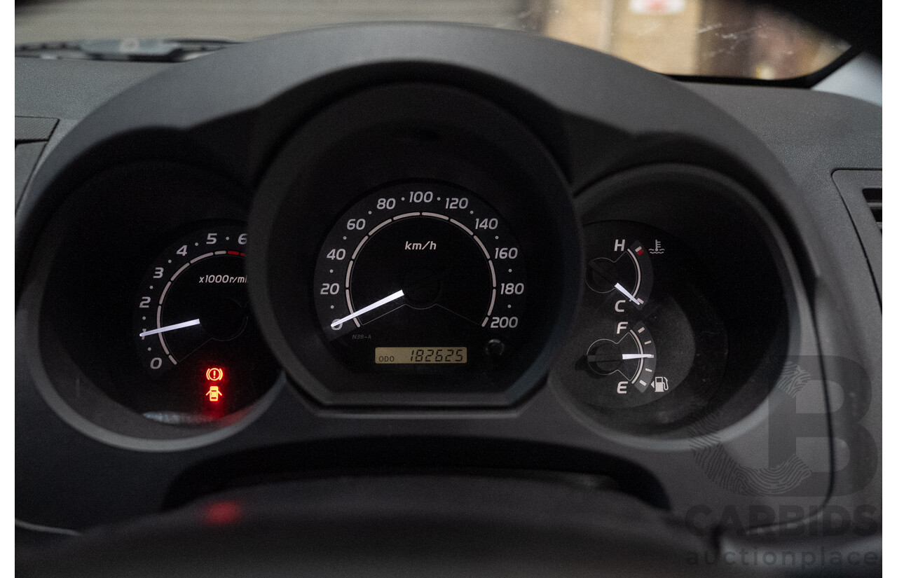 05/2008 Toyota Hilux SR GGN15R 07 UPGRADE X Cab P/Up White 4.0L
