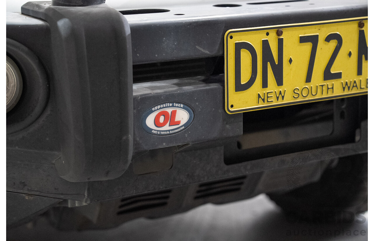 12/2009 Mitsubishi Triton GL-R (4x4) MN MY10 Double Cab Utility SIlver Turbo Diesel 2.5L