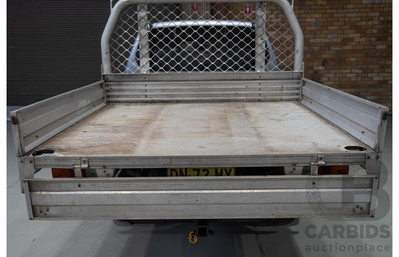 12/2009 Mitsubishi Triton GL-R (4x4) MN MY10 Double Cab Utility SIlver Turbo Diesel 2.5L