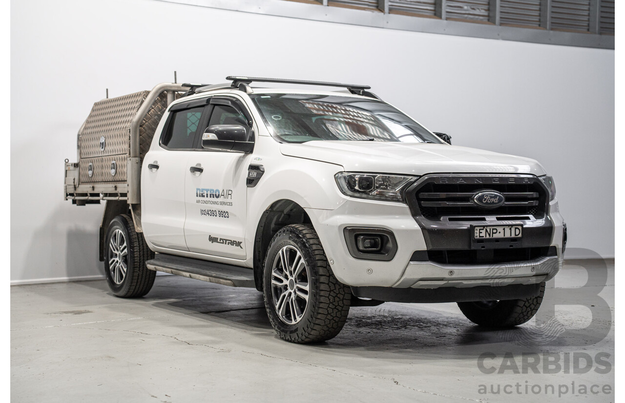 02/2021 Ford Ranger WILDTRAK 3.2 (4x4) PX MKIII MY21.25 Double Cab P/Up White 3.2L