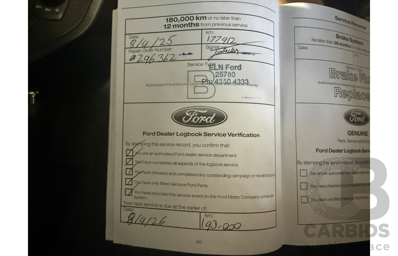 02/2021 Ford Ranger WILDTRAK 3.2 (4x4) PX MKIII MY21.25 Double Cab P/Up White 3.2L