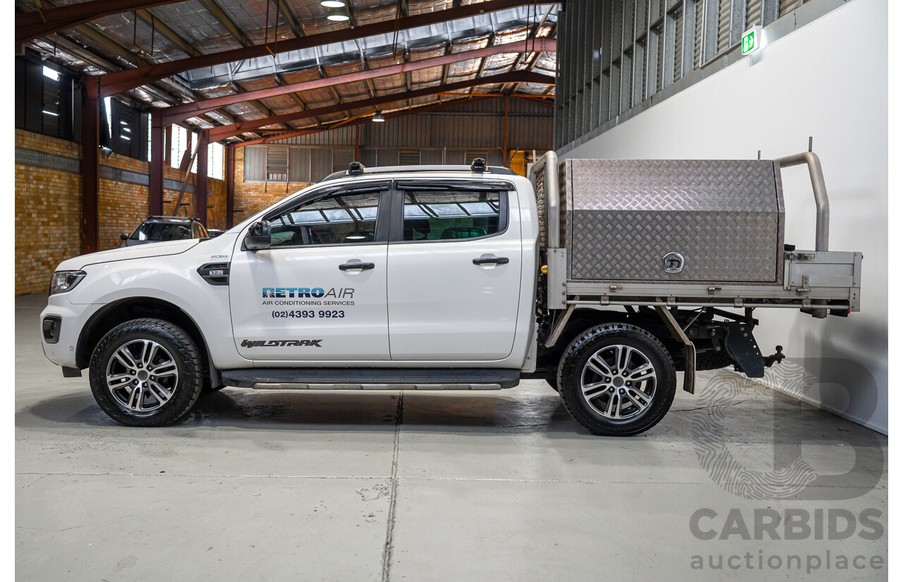 02/2021 Ford Ranger WILDTRAK 3.2 (4x4) PX MKIII MY21.25 Double Cab P/Up White 3.2L