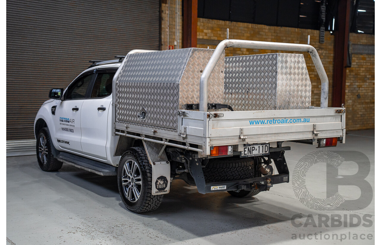 02/2021 Ford Ranger WILDTRAK 3.2 (4x4) PX MKIII MY21.25 Double Cab P/Up White 3.2L