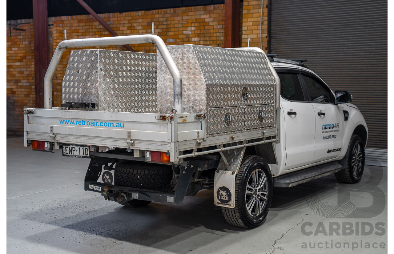02/2021 Ford Ranger WILDTRAK 3.2 (4x4) PX MKIII MY21.25 Double Cab P/Up White 3.2L