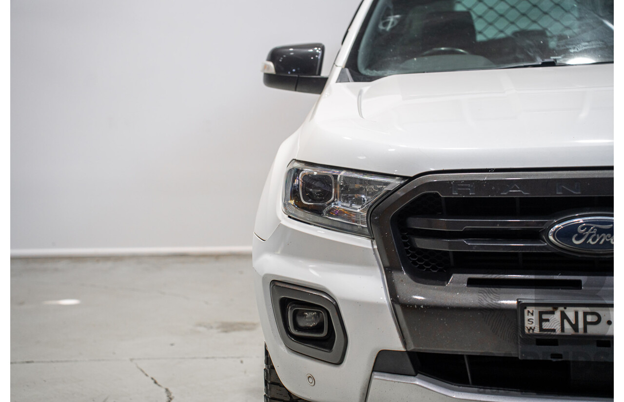 02/2021 Ford Ranger WILDTRAK 3.2 (4x4) PX MKIII MY21.25 Double Cab P/Up White 3.2L