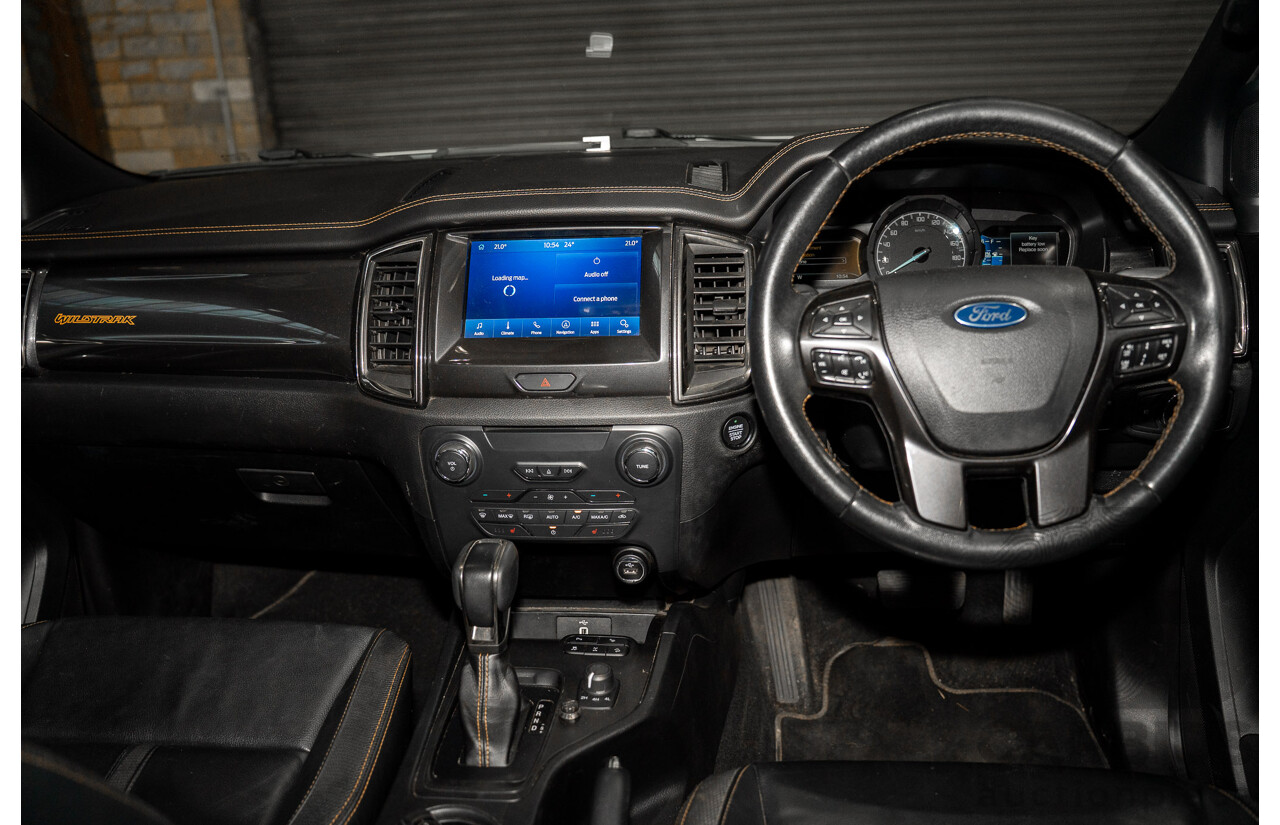 02/2021 Ford Ranger WILDTRAK 3.2 (4x4) PX MKIII MY21.25 Double Cab P/Up White 3.2L