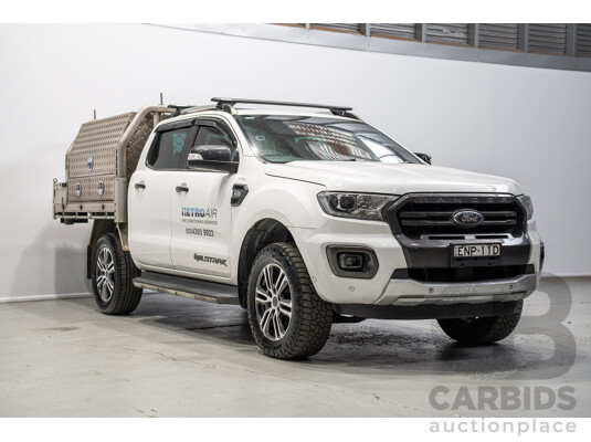 02/2021 Ford Ranger WILDTRAK 3.2 (4x4) PX MKIII MY21.25 Double Cab P/Up White 3.2L