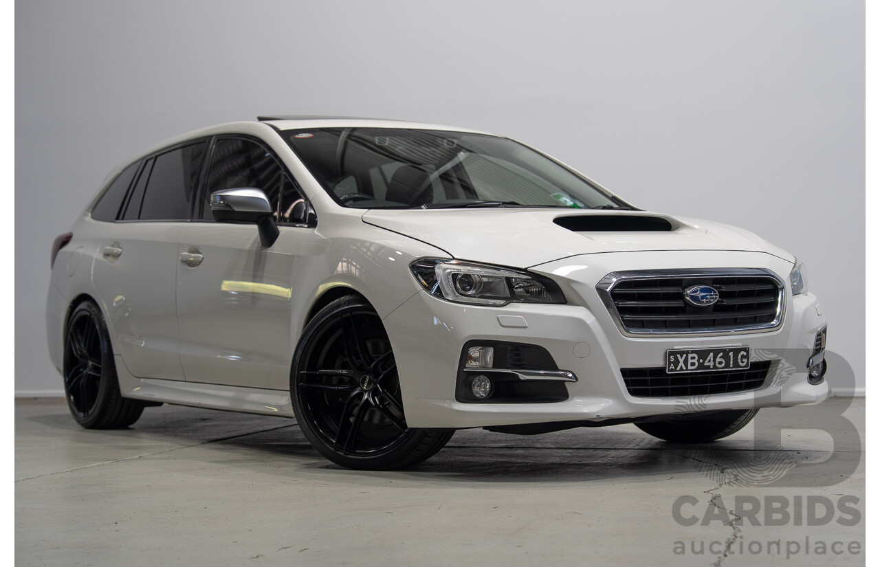 07/2016 Subaru Levorg 2.0 GT-S (AWD) MY17 4d Wagon White Turbo 2.0L
