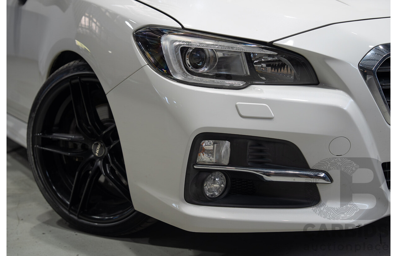 07/2016 Subaru Levorg 2.0 GT-S (AWD) MY17 4d Wagon White Turbo 2.0L