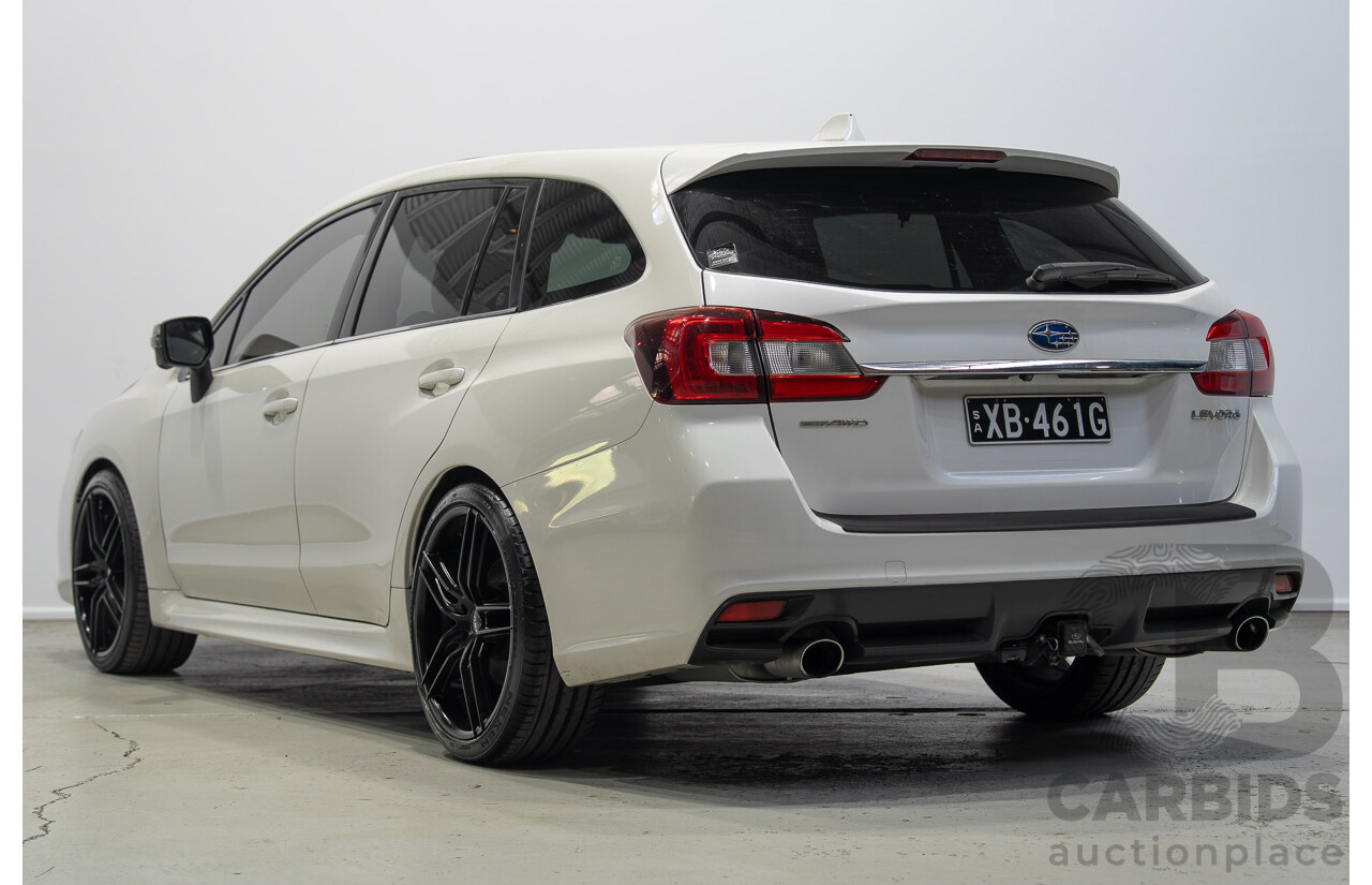 07/2016 Subaru Levorg 2.0 GT-S (AWD) MY17 4d Wagon White Turbo 2.0L