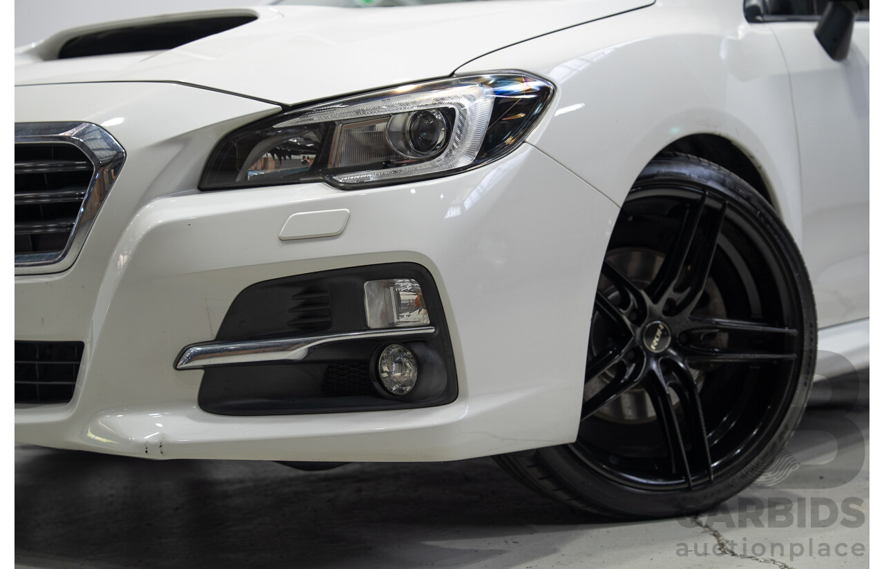 07/2016 Subaru Levorg 2.0 GT-S (AWD) MY17 4d Wagon White Turbo 2.0L