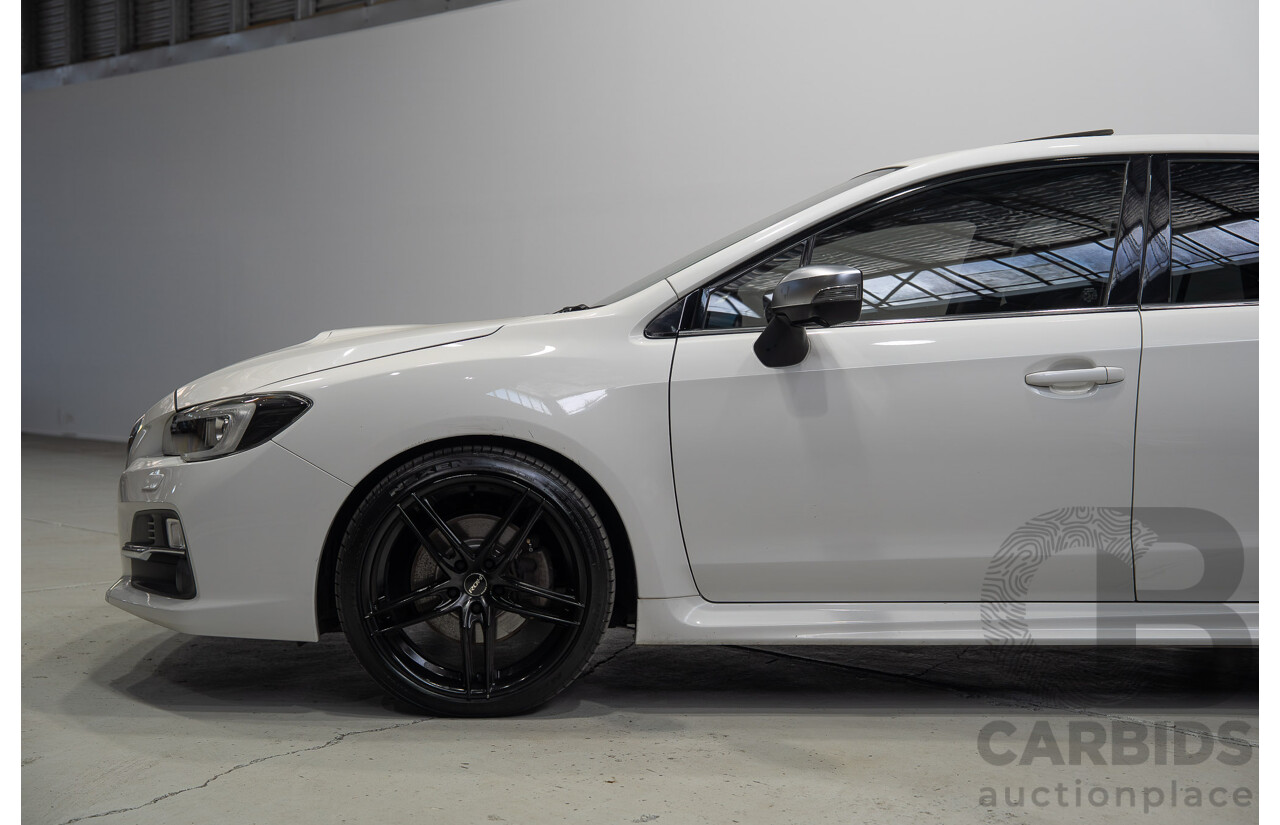 07/2016 Subaru Levorg 2.0 GT-S (AWD) MY17 4d Wagon White Turbo 2.0L