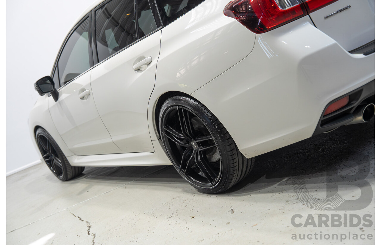 07/2016 Subaru Levorg 2.0 GT-S (AWD) MY17 4d Wagon White Turbo 2.0L