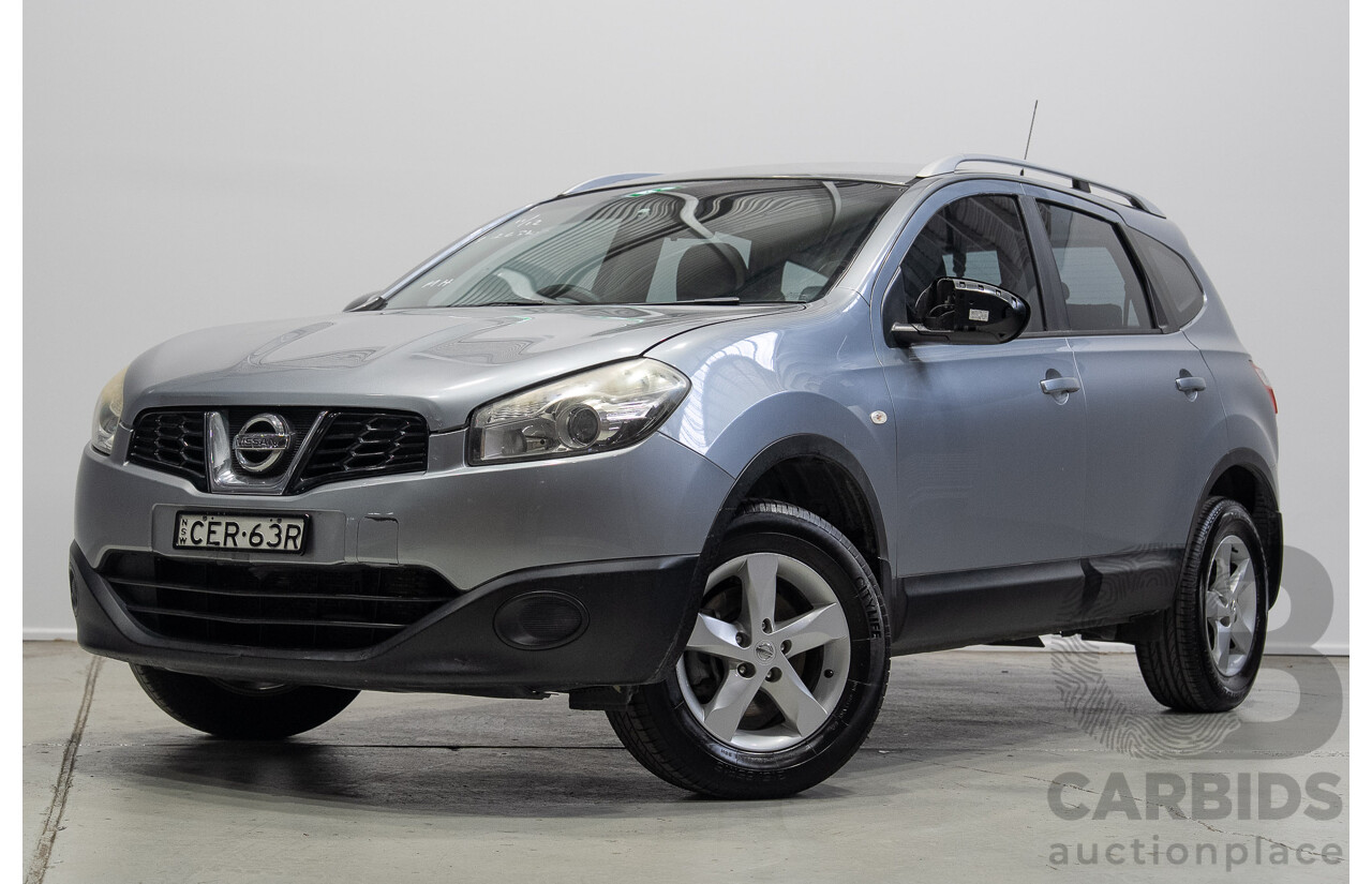 02/2012 Nissan Dualis +2 ST J10 Series 2 4d Wagon Grey 2.0L - 7 Seater
