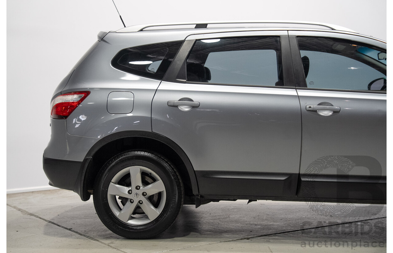 02/2012 Nissan Dualis +2 ST J10 Series 2 4d Wagon Grey 2.0L - 7 Seater