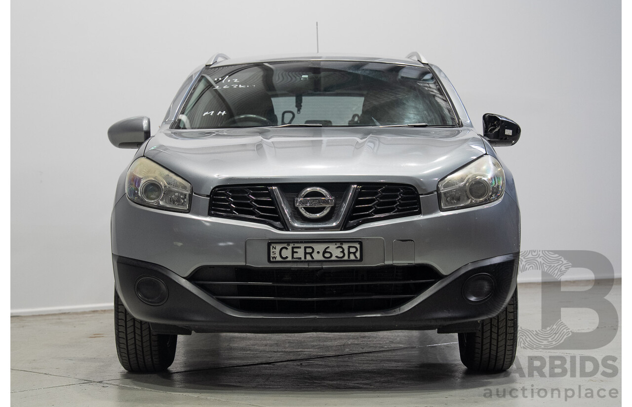 02/2012 Nissan Dualis +2 ST J10 Series 2 4d Wagon Grey 2.0L - 7 Seater