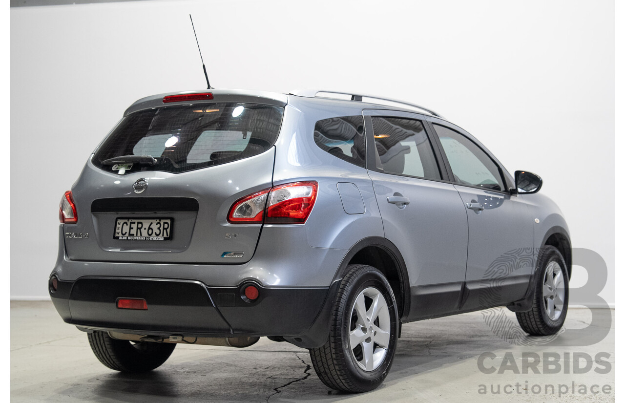 02/2012 Nissan Dualis +2 ST J10 Series 2 4d Wagon Grey 2.0L - 7 Seater