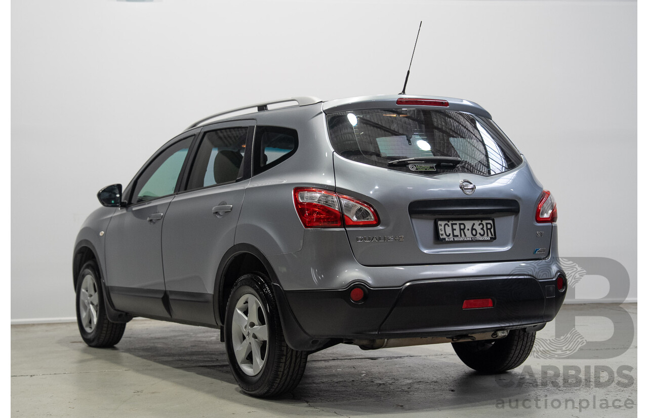 02/2012 Nissan Dualis +2 ST J10 Series 2 4d Wagon Grey 2.0L - 7 Seater