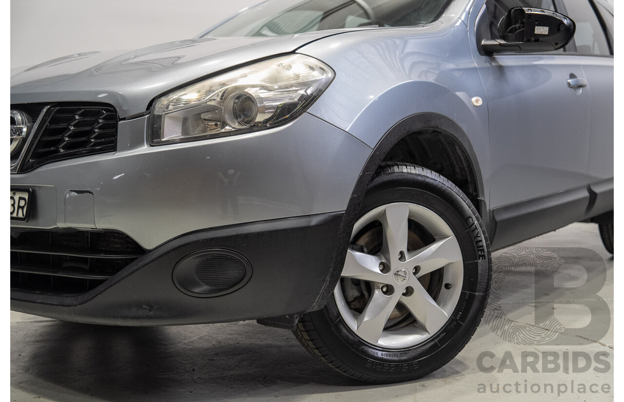 02/2012 Nissan Dualis +2 ST J10 Series 2 4d Wagon Grey 2.0L - 7 Seater