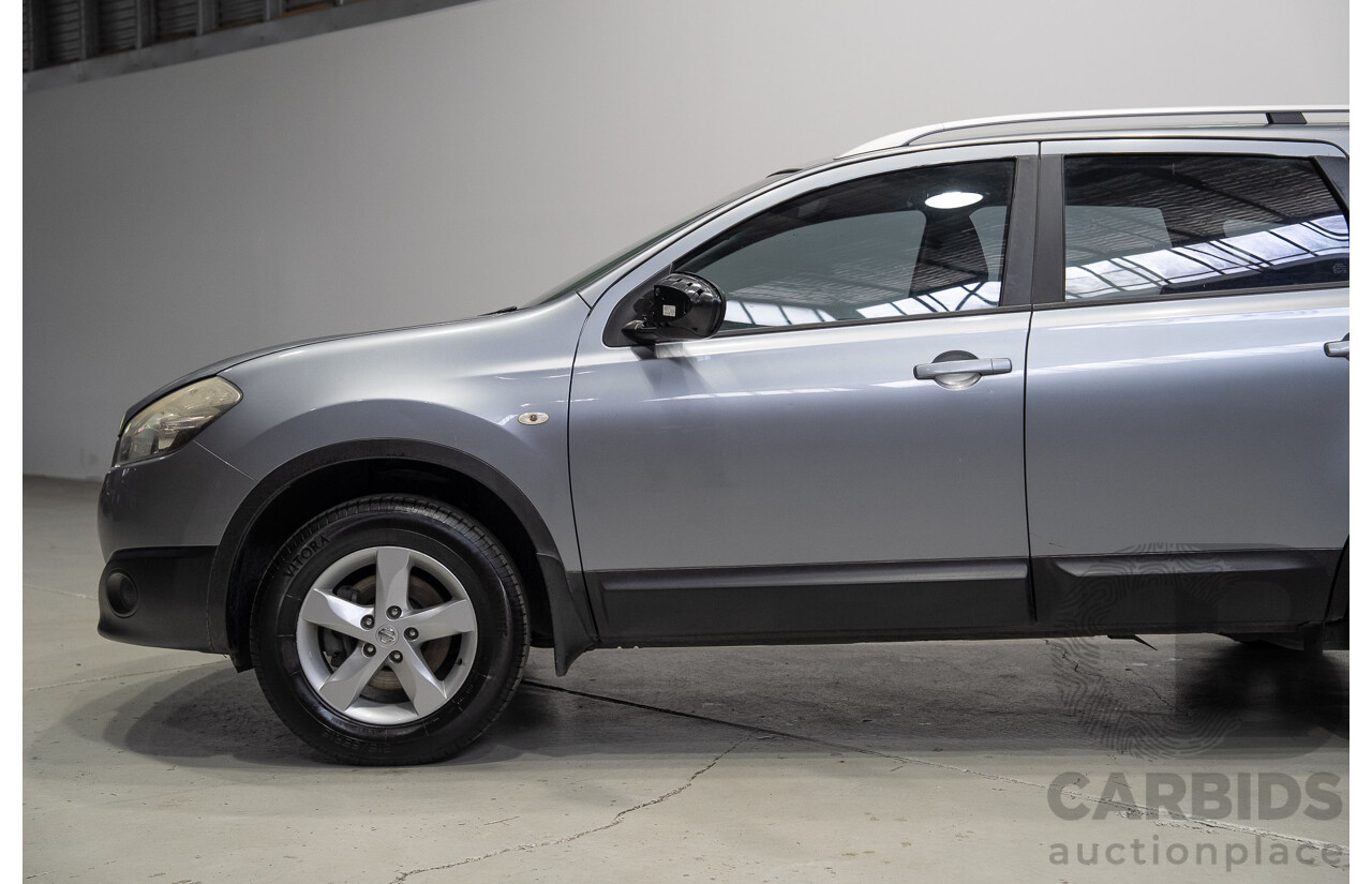 02/2012 Nissan Dualis +2 ST J10 Series 2 4d Wagon Grey 2.0L - 7 Seater