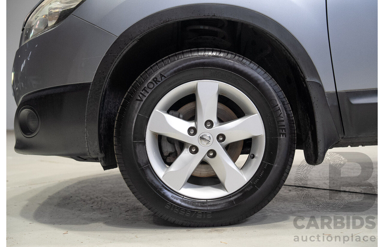 02/2012 Nissan Dualis +2 ST J10 Series 2 4d Wagon Grey 2.0L - 7 Seater