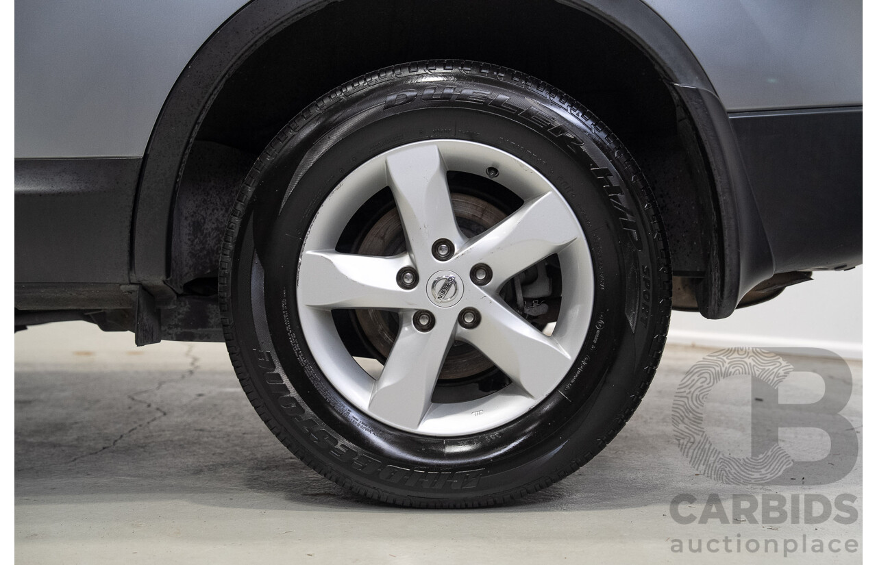 02/2012 Nissan Dualis +2 ST J10 Series 2 4d Wagon Grey 2.0L - 7 Seater