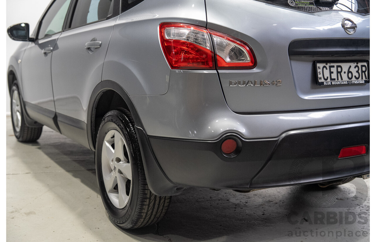 02/2012 Nissan Dualis +2 ST J10 Series 2 4d Wagon Grey 2.0L - 7 Seater
