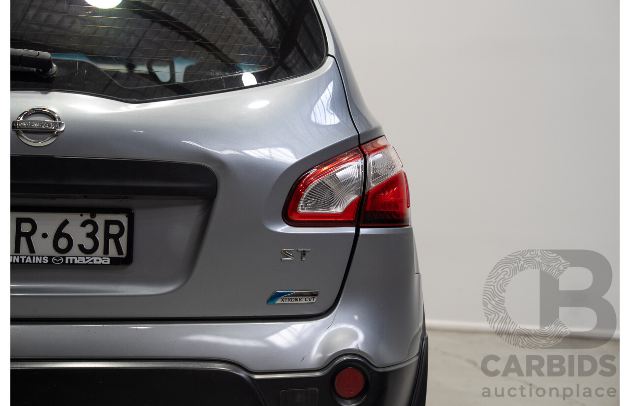 02/2012 Nissan Dualis +2 ST J10 Series 2 4d Wagon Grey 2.0L - 7 Seater