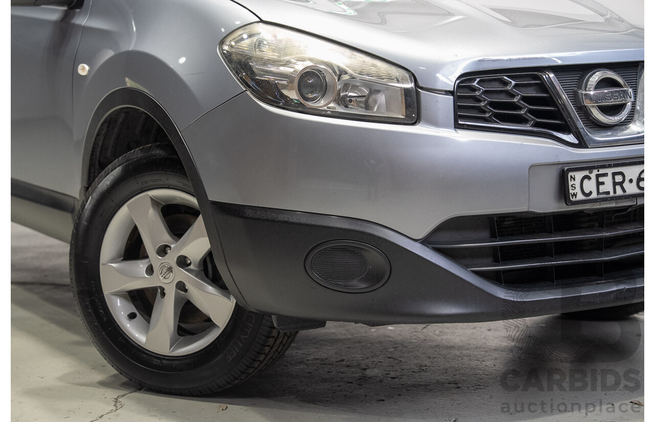 02/2012 Nissan Dualis +2 ST J10 Series 2 4d Wagon Grey 2.0L - 7 Seater