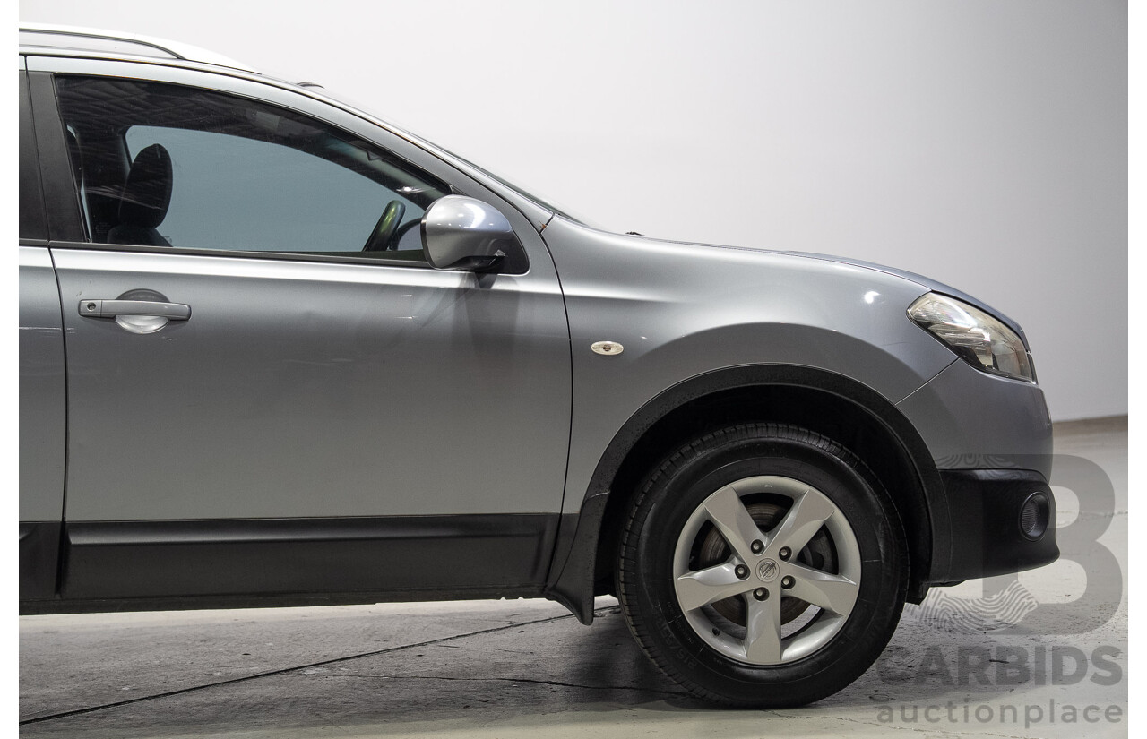 02/2012 Nissan Dualis +2 ST J10 Series 2 4d Wagon Grey 2.0L - 7 Seater