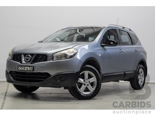 02/2012 Nissan Dualis +2 ST J10 Series 2 4d Wagon Grey 2.0L - 7 Seater