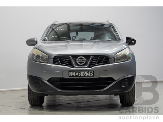 02/2012 Nissan Dualis +2 ST J10 Series 2 4d Wagon Grey 2.0L - 7 Seater