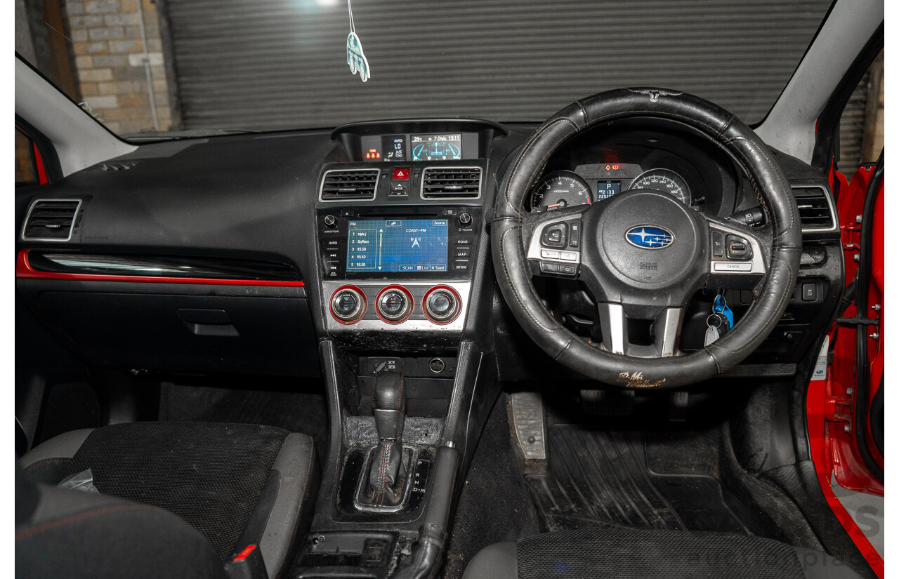 05/2016 Subaru XV 2.0i (AWD) MY15 4d Wagon Venetian Red 2.0L