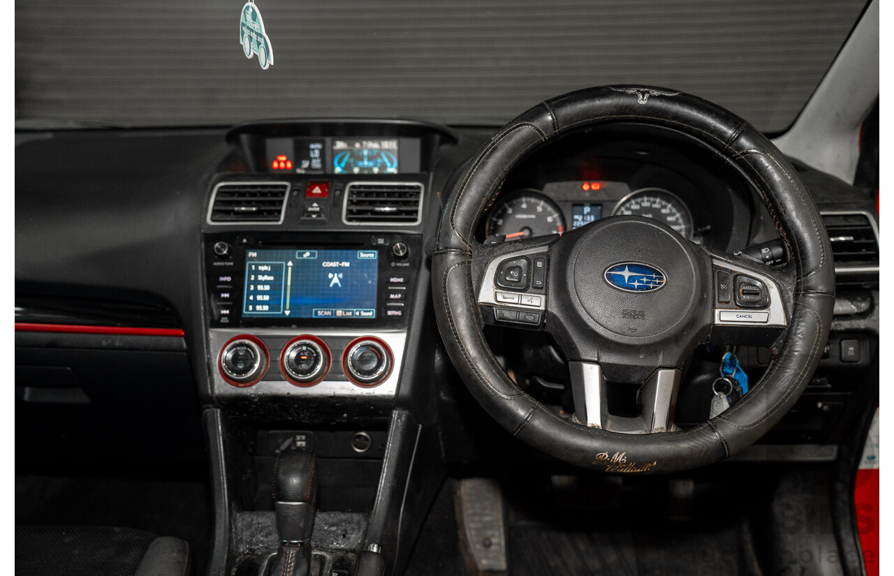 05/2016 Subaru XV 2.0i (AWD) MY15 4d Wagon Venetian Red 2.0L