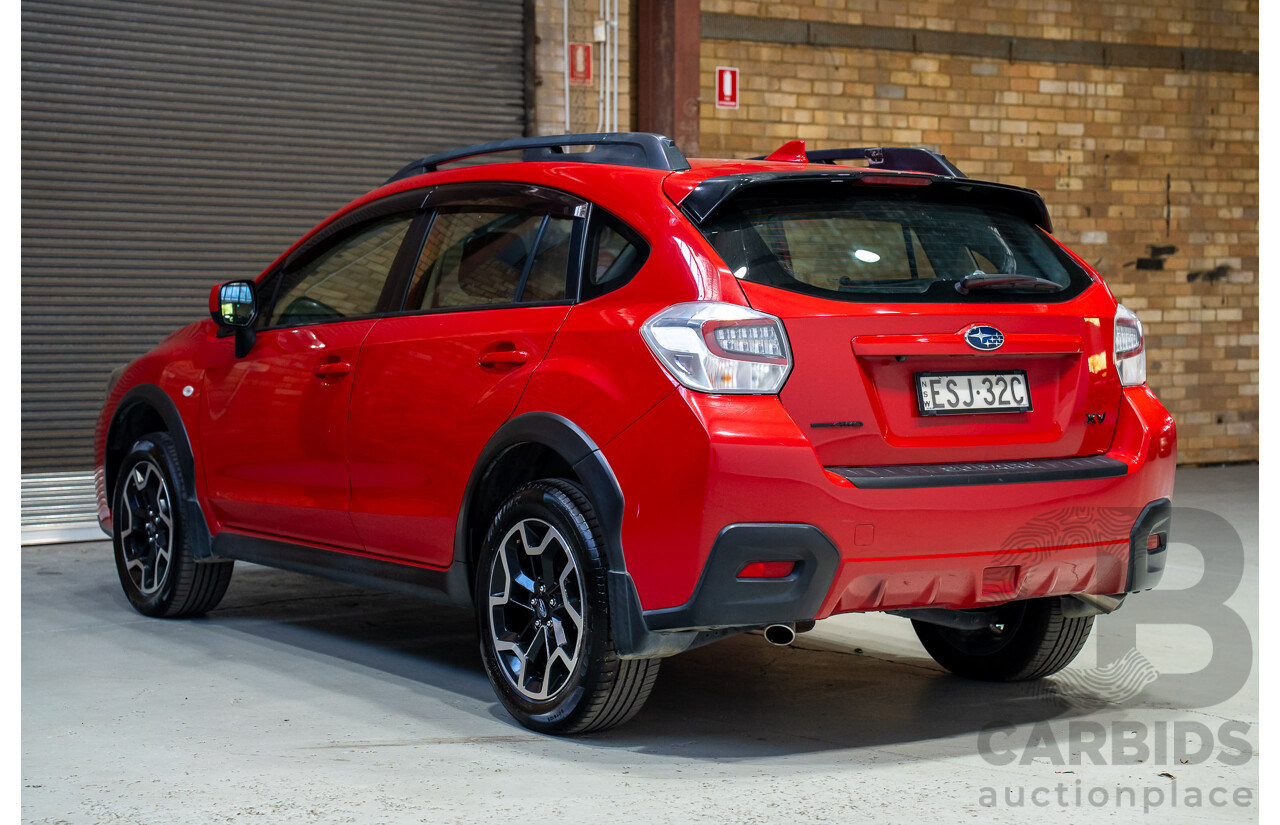 05/2016 Subaru XV 2.0i (AWD) MY15 4d Wagon Venetian Red 2.0L