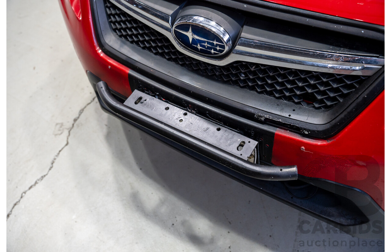05/2016 Subaru XV 2.0i (AWD) MY15 4d Wagon Venetian Red 2.0L