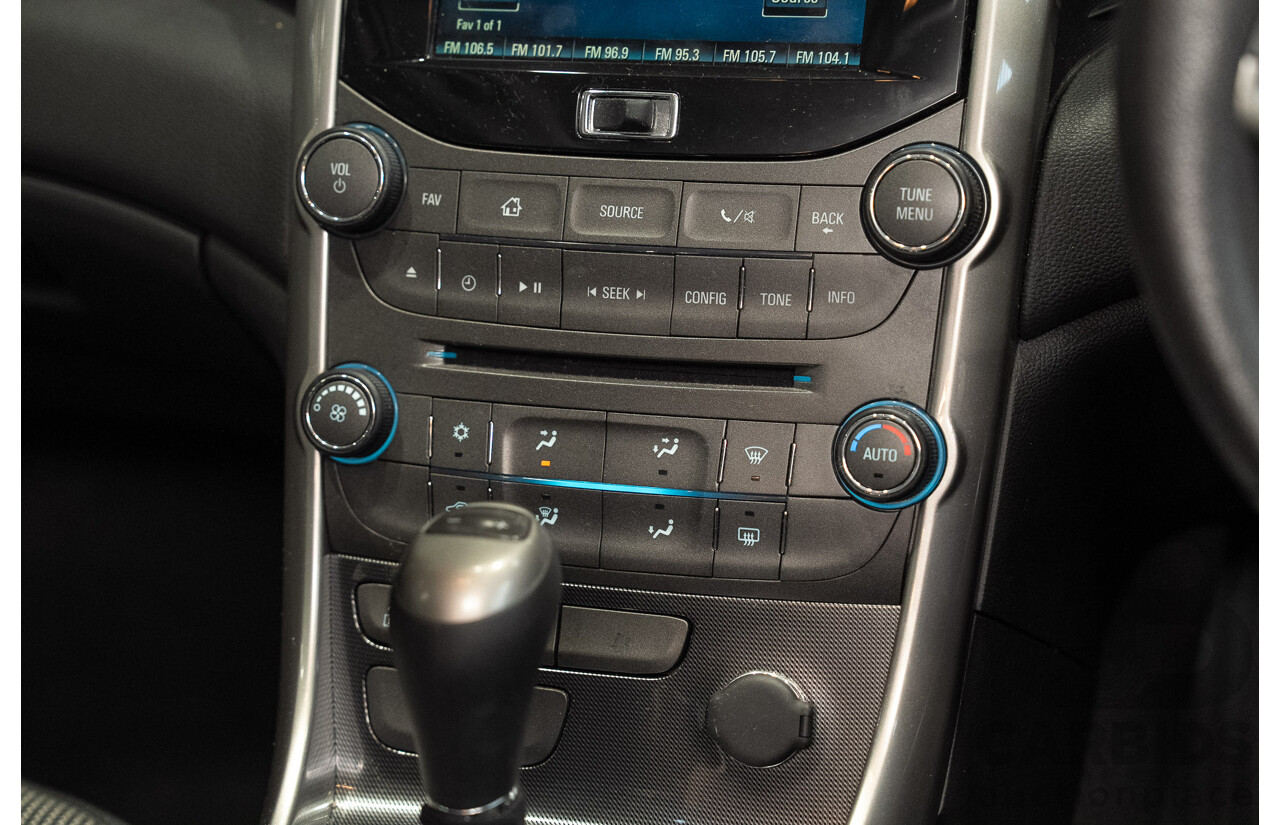 11/2014 Holden Malibu CD EM 4d Sedan Summit White Turbo Diesel 2.0L