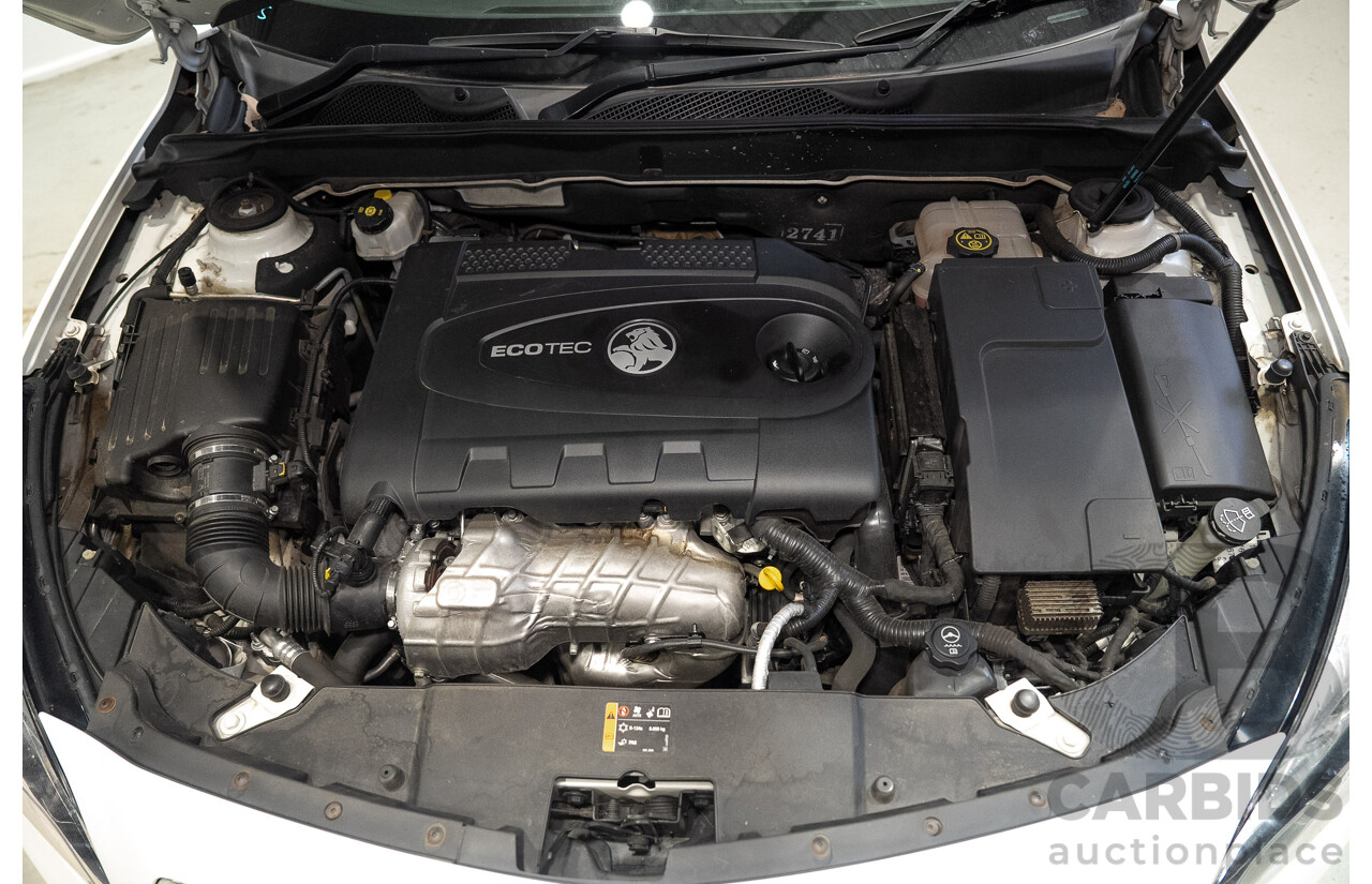 11/2014 Holden Malibu CD EM 4d Sedan Summit White Turbo Diesel 2.0L