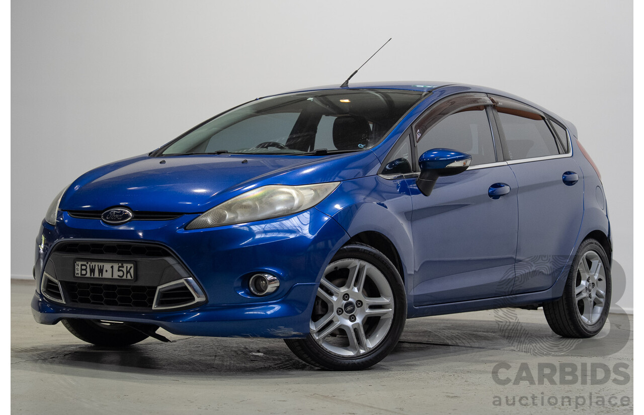 07/2011 Ford Fiesta Zetec WT 5d Hatchback Blue 1.6L