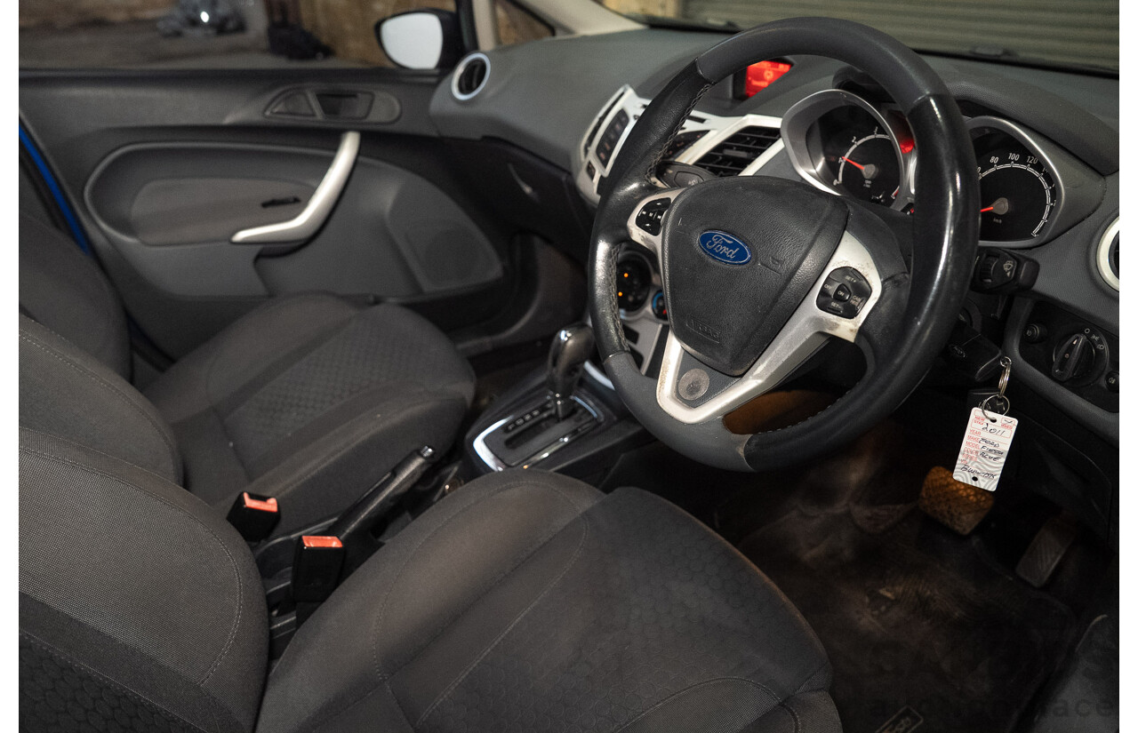 07/2011 Ford Fiesta Zetec WT 5d Hatchback Blue 1.6L
