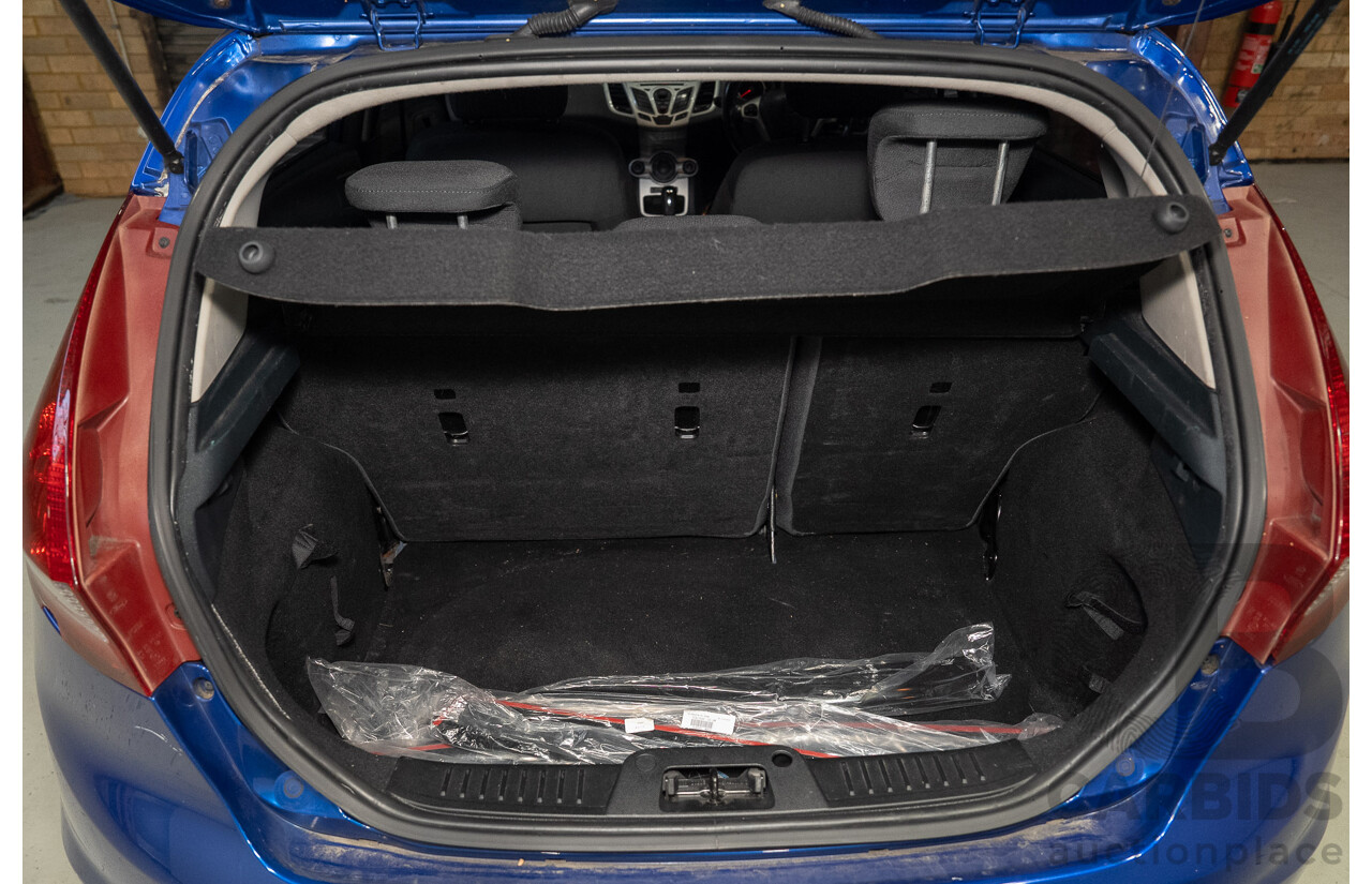 07/2011 Ford Fiesta Zetec WT 5d Hatchback Blue 1.6L