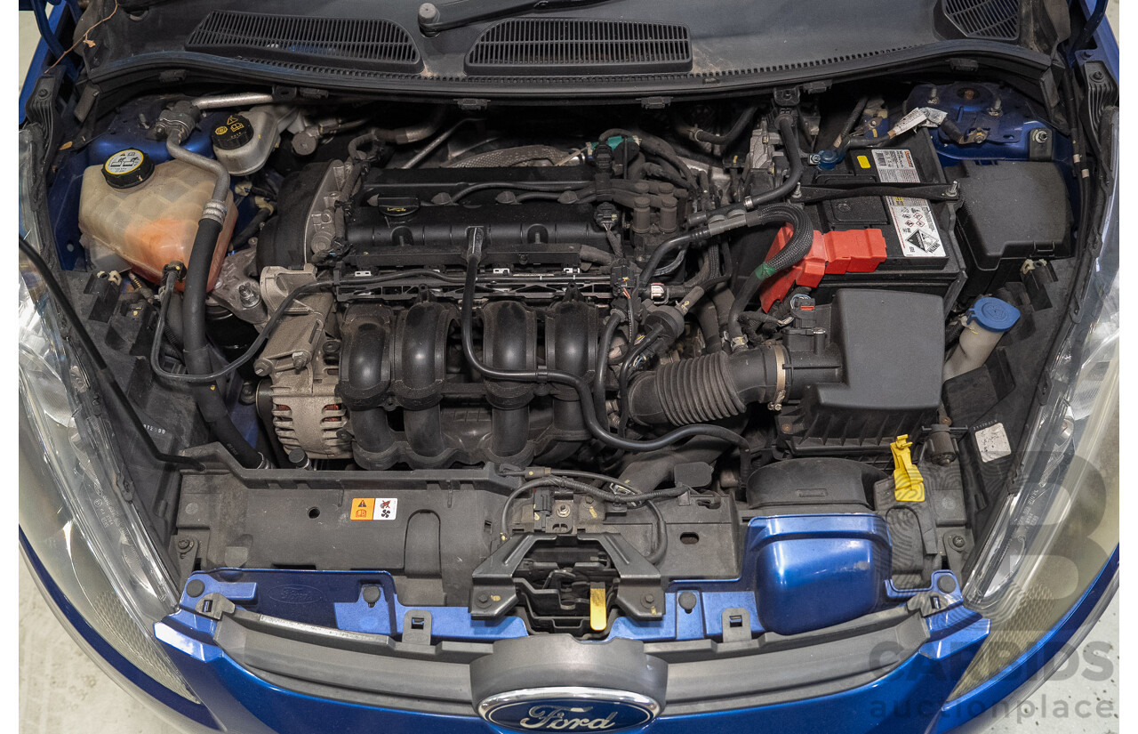 07/2011 Ford Fiesta Zetec WT 5d Hatchback Blue 1.6L