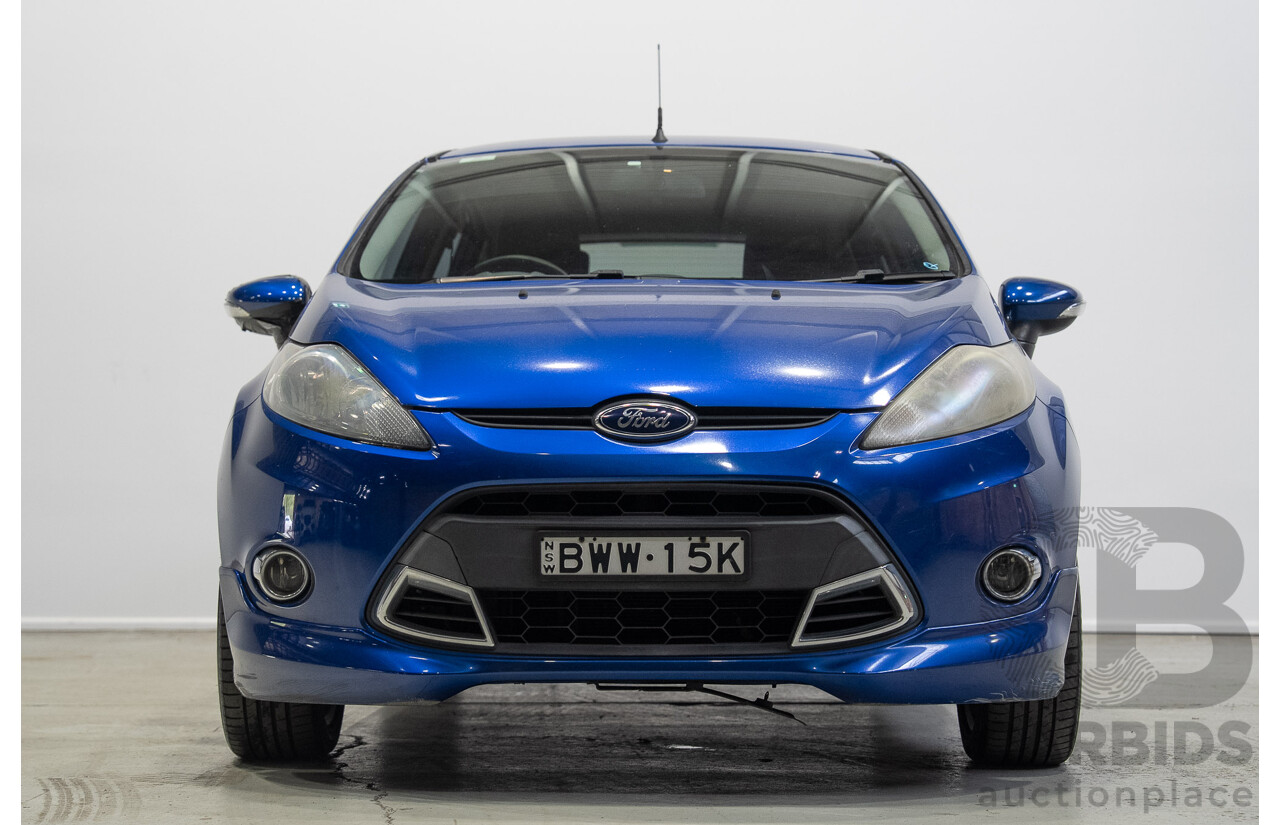 07/2011 Ford Fiesta Zetec WT 5d Hatchback Blue 1.6L