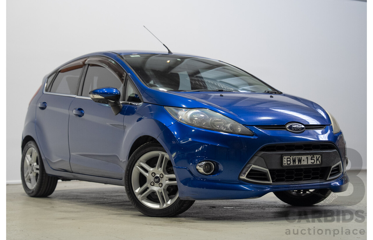 07/2011 Ford Fiesta Zetec WT 5d Hatchback Blue 1.6L