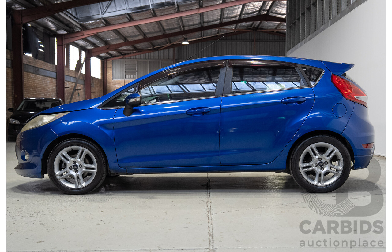 07/2011 Ford Fiesta Zetec WT 5d Hatchback Blue 1.6L