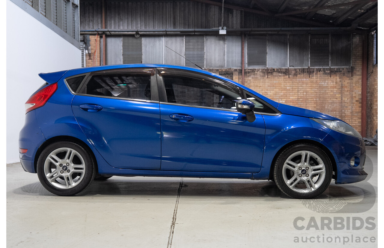 07/2011 Ford Fiesta Zetec WT 5d Hatchback Blue 1.6L