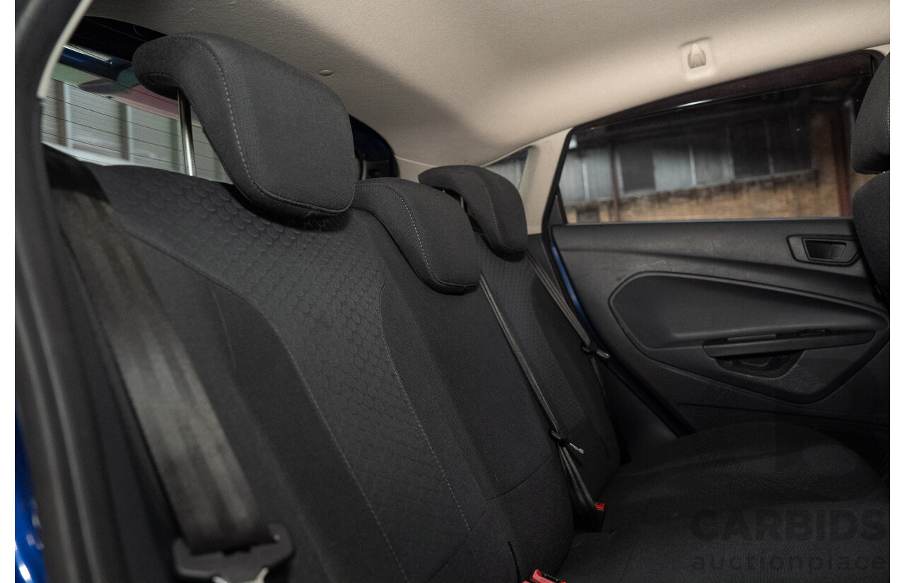 07/2011 Ford Fiesta Zetec WT 5d Hatchback Blue 1.6L