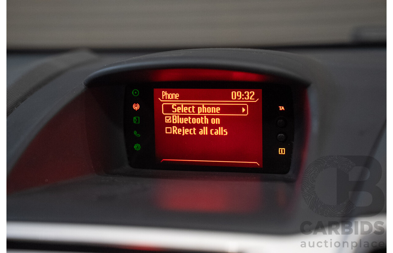 07/2011 Ford Fiesta Zetec WT 5d Hatchback Blue 1.6L