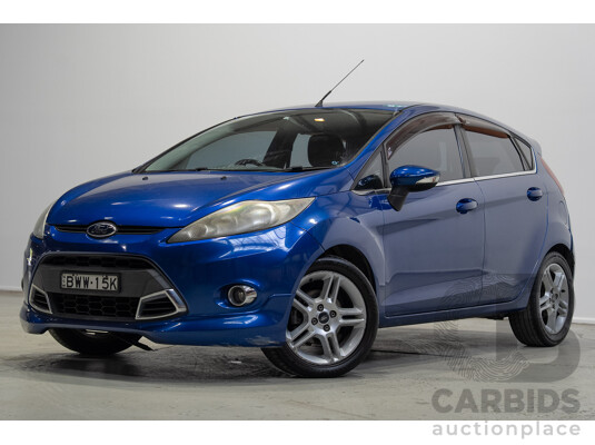 07/2011 Ford Fiesta Zetec WT 5d Hatchback Blue 1.6L
