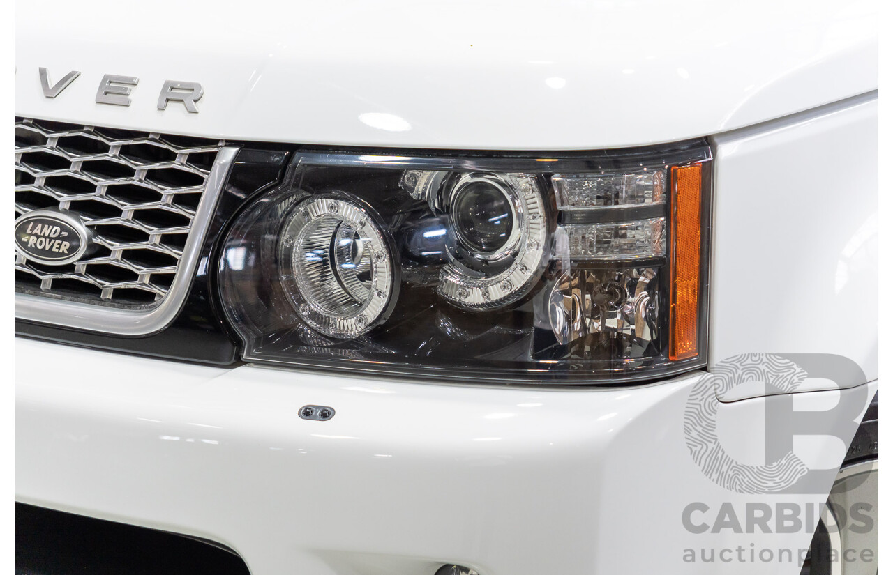 8/2012 Range Rover Sport SDV6 Autobiography (4x4) MY12 4d Wagon Fuji White Turbo Diesel V6 3.0L